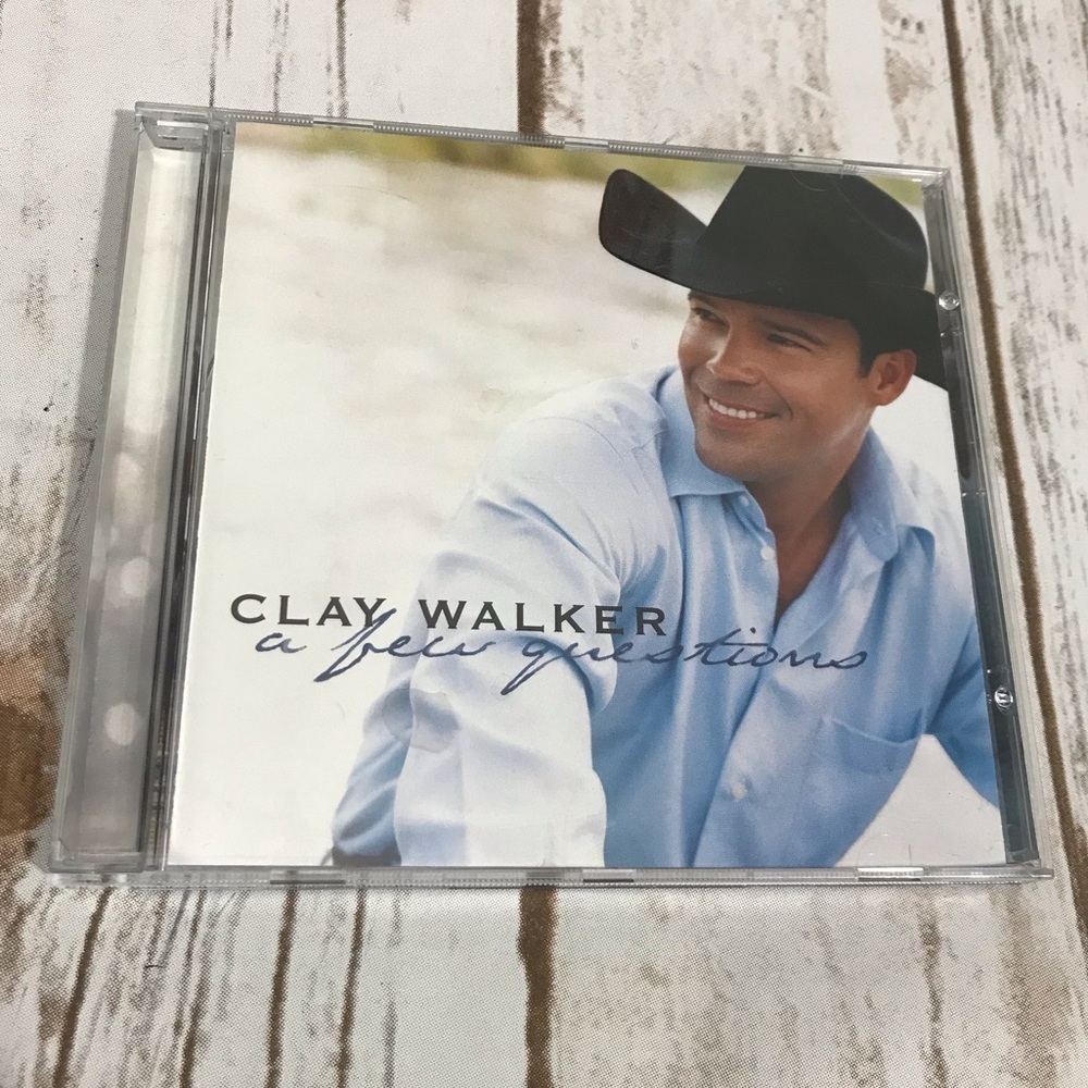 Clay Walker A Few‎ Questions Audio Music CD country Y2K